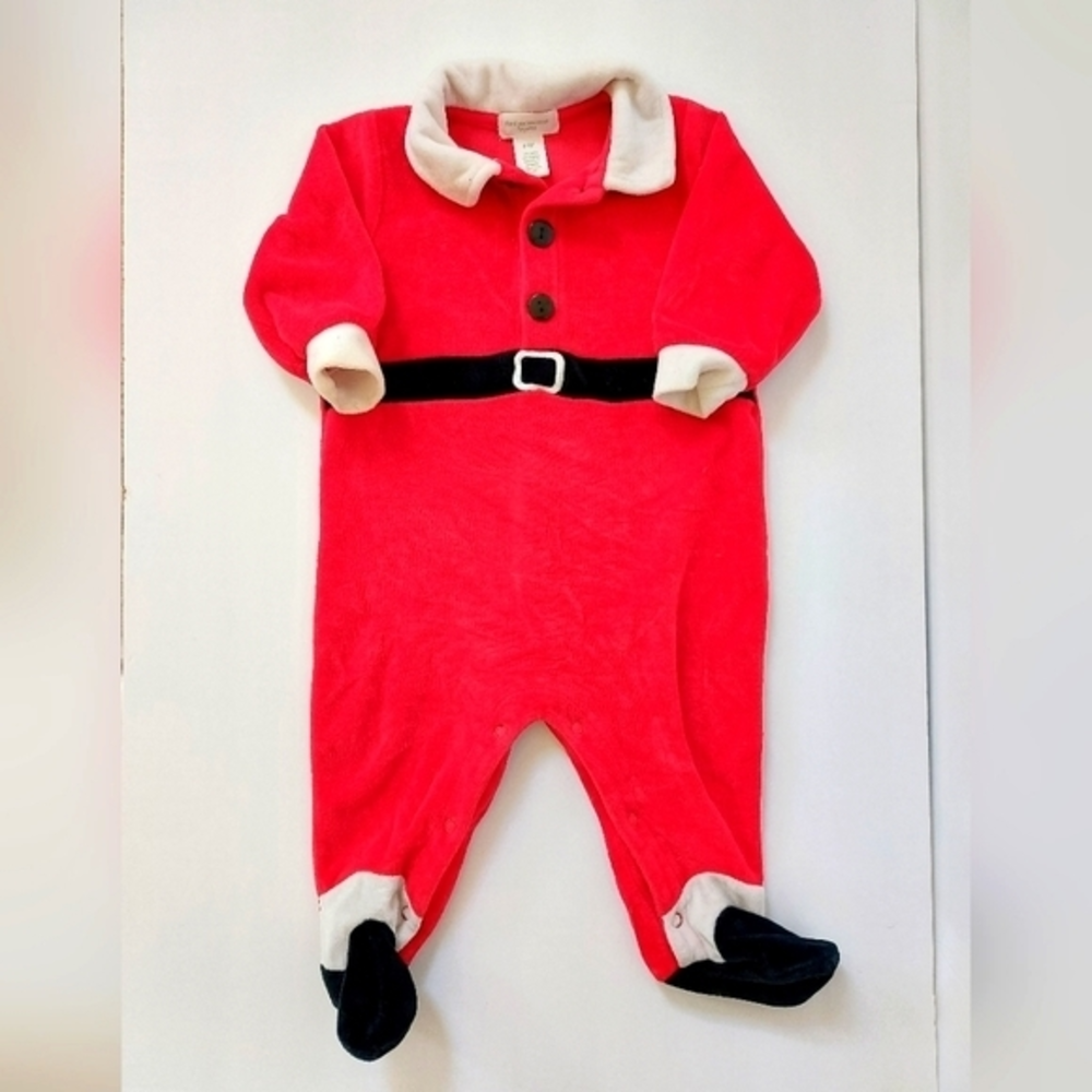 Santa Costume Size 6-9 Months Christmas Holiday Outfit‎ First Moments